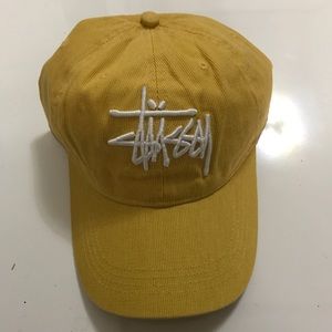 NEW Yellow Stussy Baseball Cap
